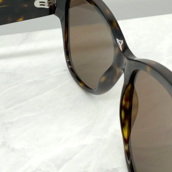 Dolce & Gabbana Womens Tortoise Shell Cat Eye Sunglasses With Case - Picture 7 of 10